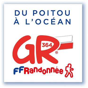 Logo du GR364 du Poitou à l'océan